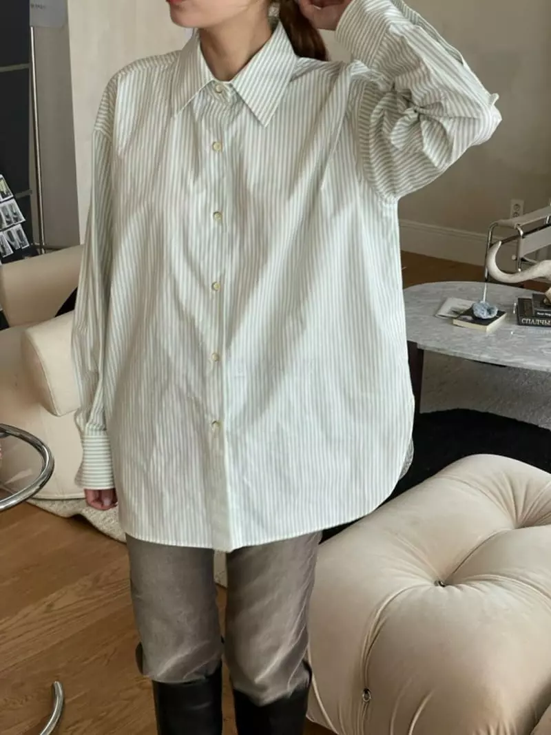 Hoper - Korean Women Fashion - #thatsdarling - Stripes Over Shit - 3