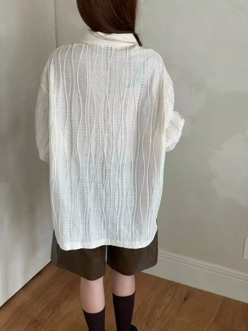 Hoper - Korean Women Fashion - #thelittlethings - Lace Shirt