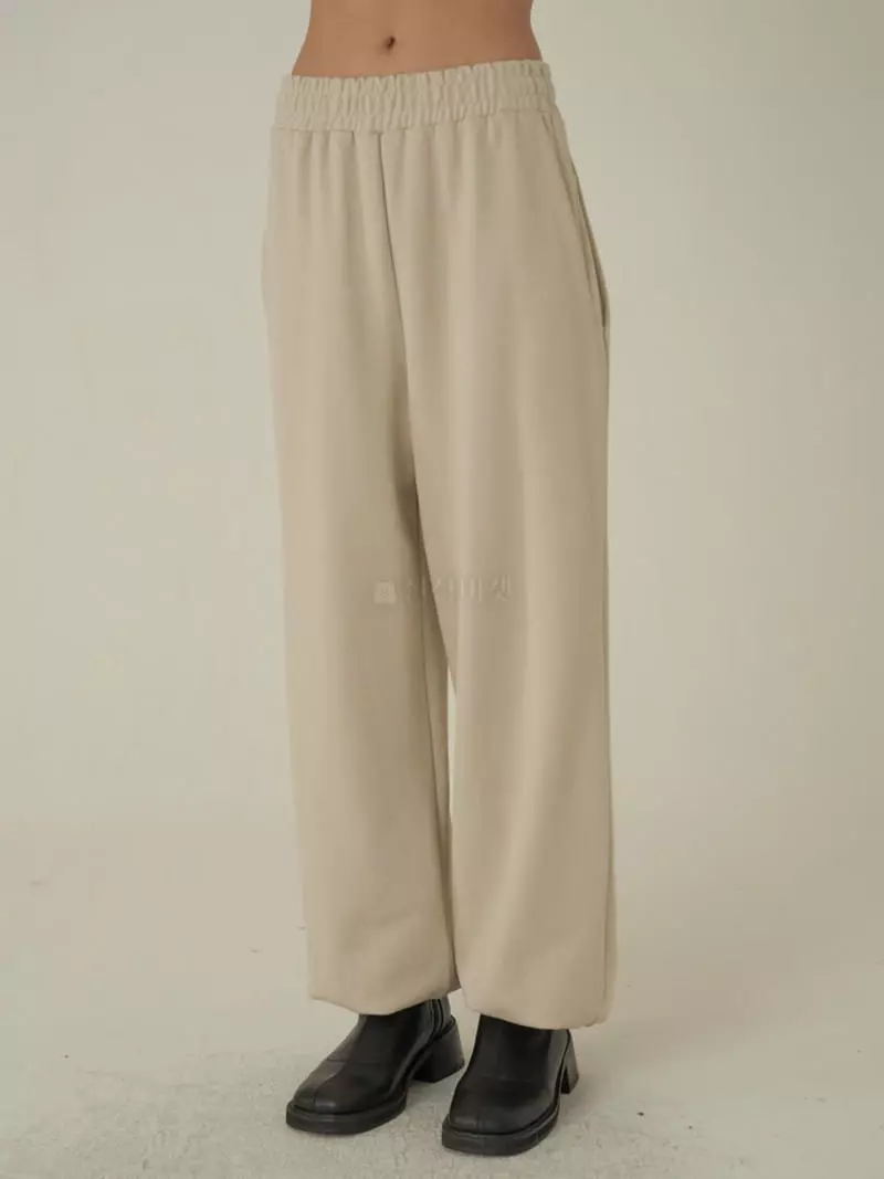 Howl - Korean Women Fashion - #momslook - Soft Jogger Pants - 9