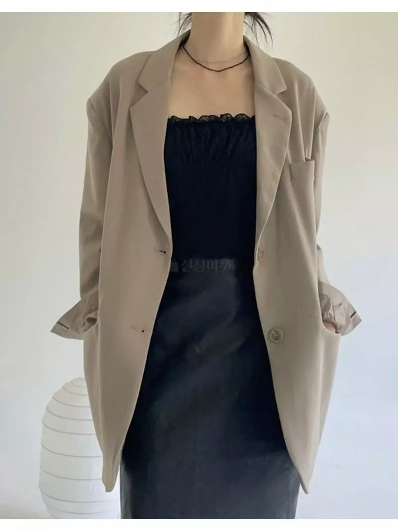 Howl - Korean Women Fashion - #momslook - Saint Over Blazer - 2