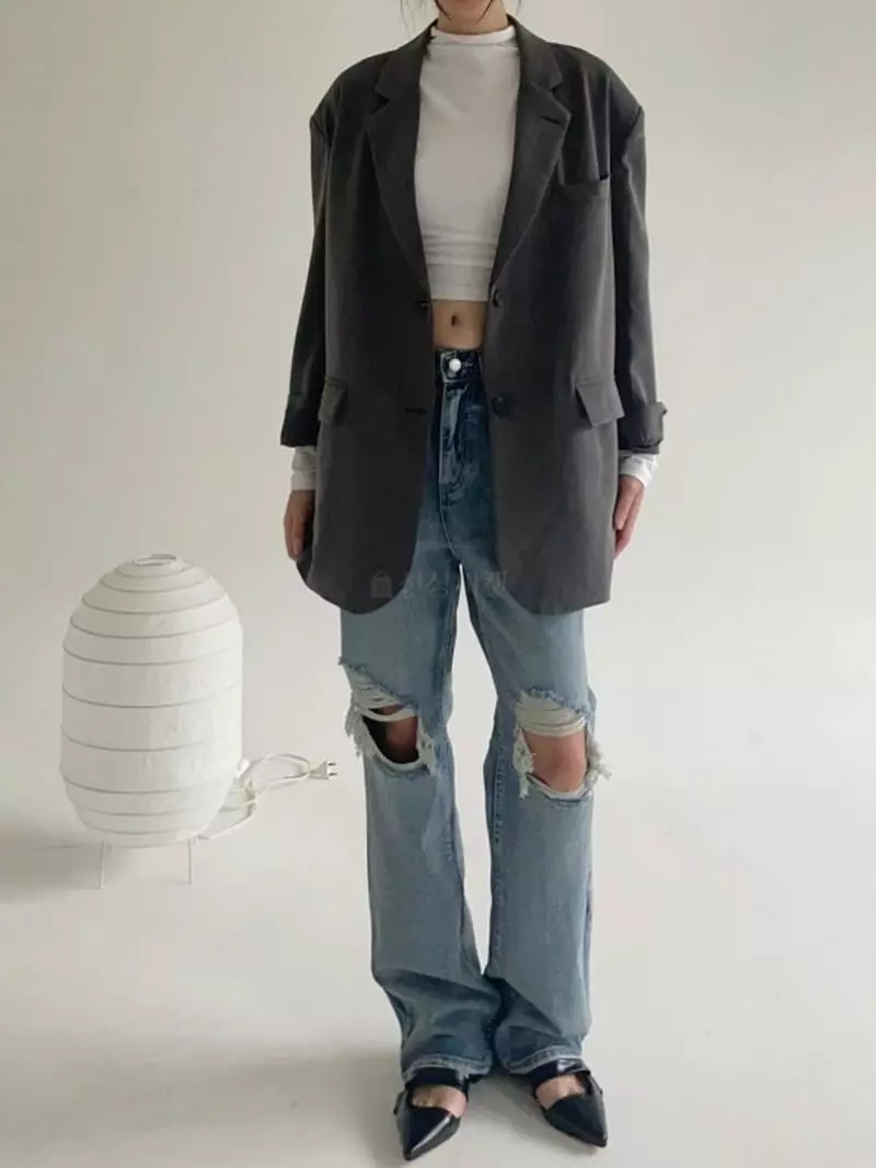 Howl - Korean Women Fashion - #momslook - Saint Over Blazer - 6