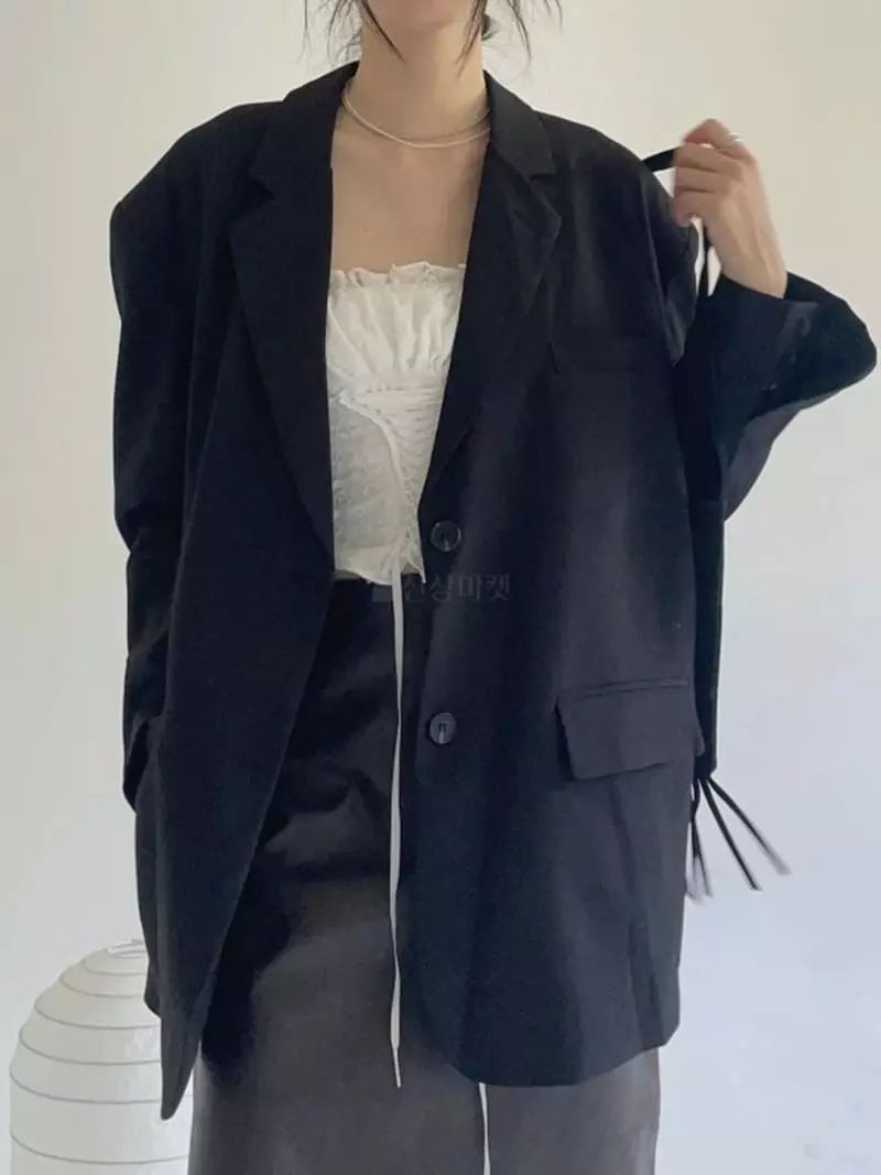Howl - Korean Women Fashion - #momslook - Saint Over Blazer - 8