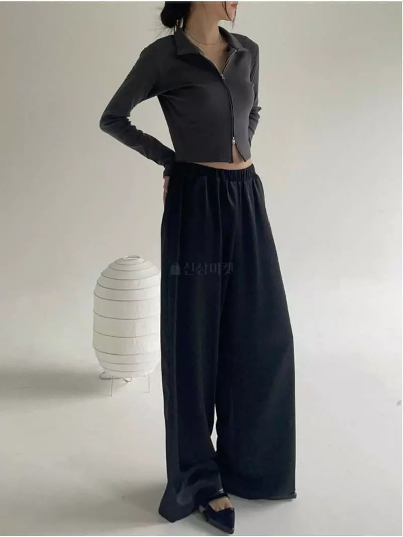 Howl - Korean Women Fashion - #momslook - Shatin Pants - 7