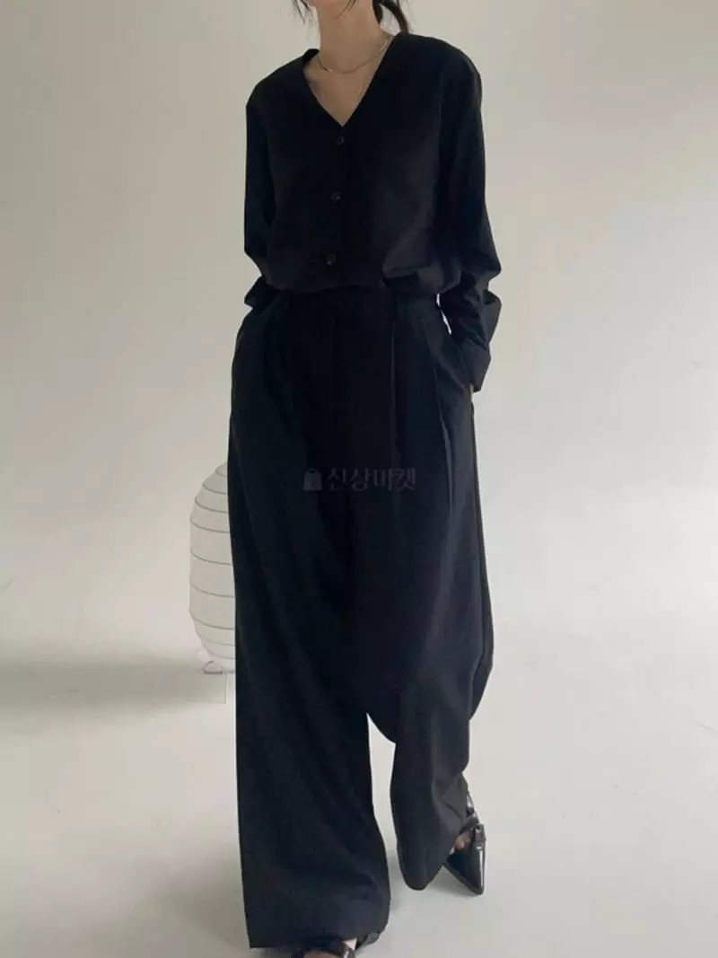 Howl - Korean Women Fashion - #momslook - Moa Banding Slacks - 3