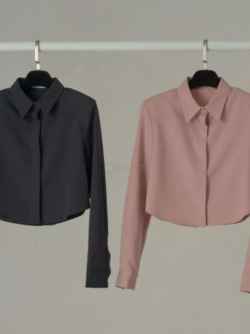Howl - Korean Women Fashion - #momslook - Mona Crop Blouse - 12
