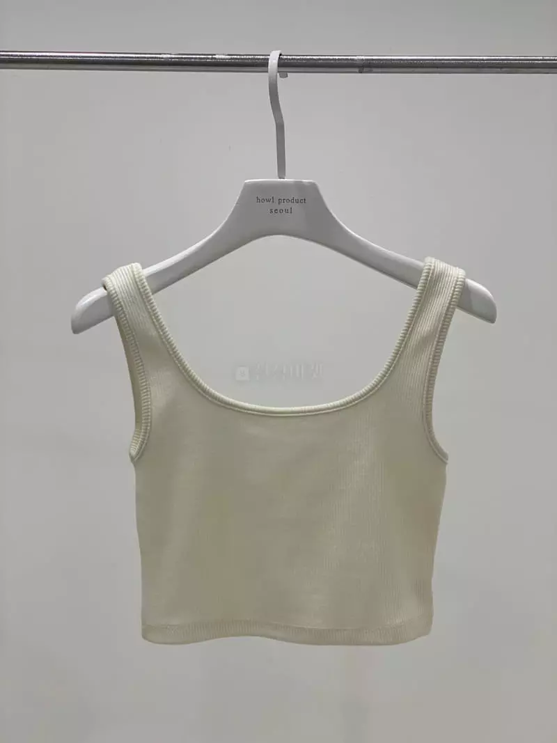 Howl - Korean Women Fashion - #momslook - Ribbed Crop Top