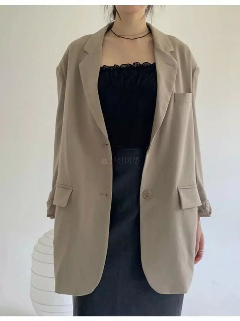 Howl - Korean Women Fashion - #pursuepretty - Saint Over Blazer - 12
