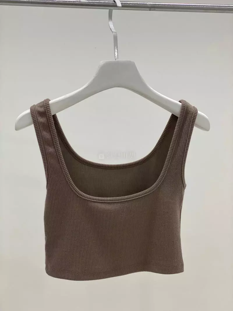 Howl - Korean Women Fashion - #romanticstyle - Ribbed Crop Top - 7