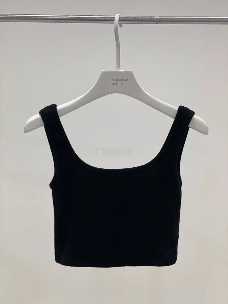 Howl - Korean Women Fashion - #shopsmall - Ribbed Crop Top - 8