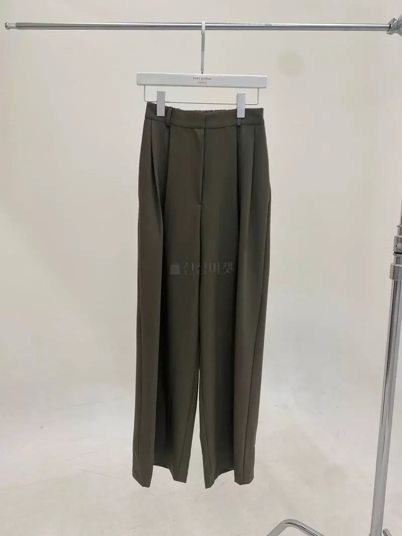 Howl - Korean Women Fashion - #thatsdarling - Moa Banding Slacks - 11