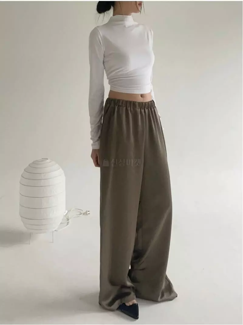 Howl - Korean Women Fashion - #womensfashion - Shatin Pants - 2