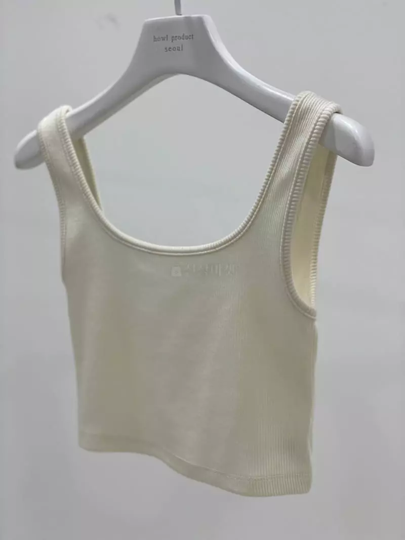 Howl - Korean Women Fashion - #womensfashion - Ribbed Crop Top - 2