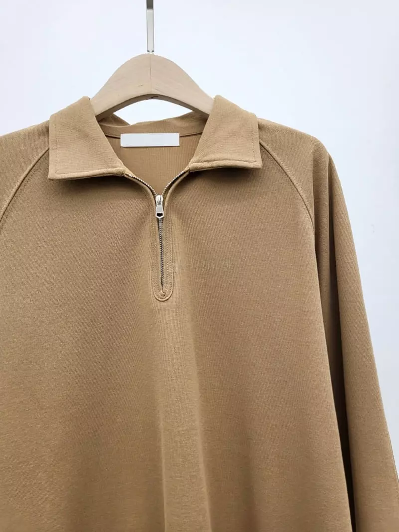 Ifuhouse - Korean Women Fashion - #momslook - Half Zip-up - 7