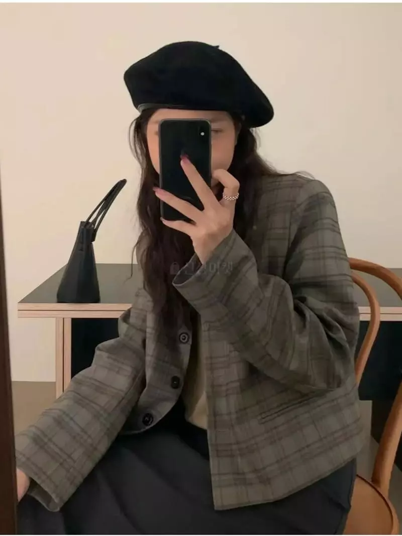 Ifuhouse - Korean Women Fashion - #momslook - Lady Jacket - 8
