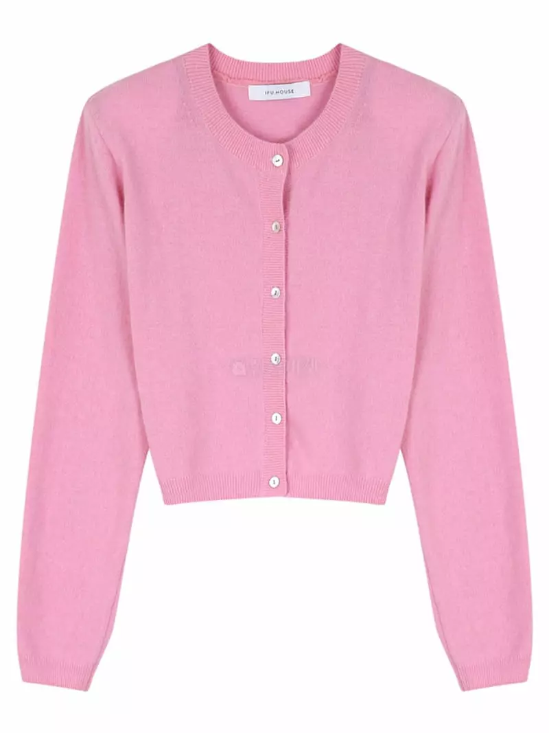 Ifuhouse - Korean Women Fashion - #momslook - Lacoon Pad Cardigan - 11