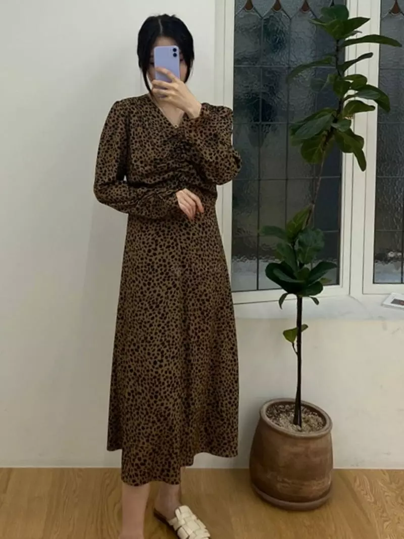 Ifuhouse - Korean Women Fashion - #pursuepretty - Tof One-piece - 4