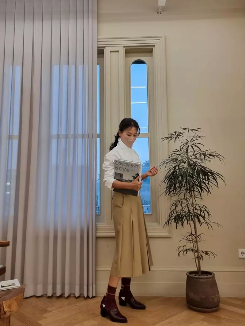 Ifuhouse - Korean Women Fashion - #restrostyle - Jamie Skirt - 2