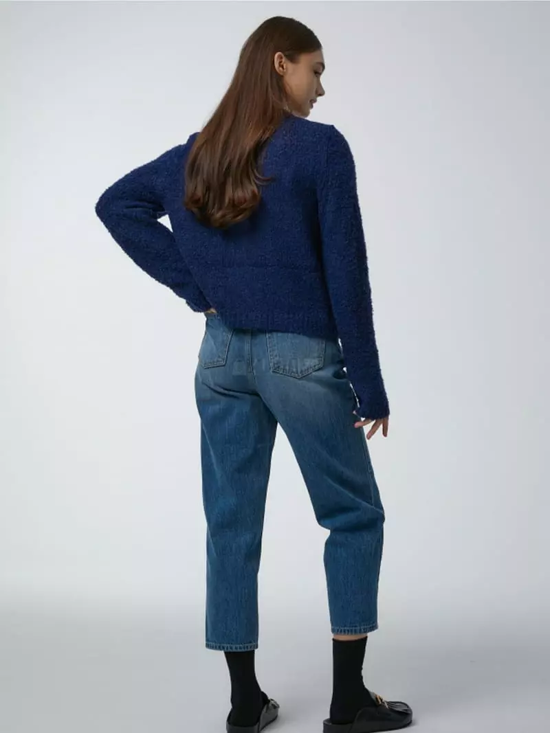 Ifuhouse - Korean Women Fashion - #shopsmall - Wool Bookle Cardigan - 3