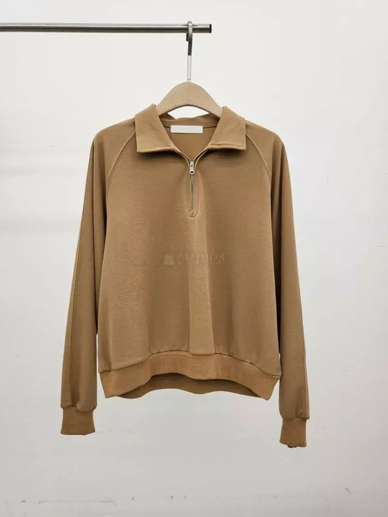 Ifuhouse - Korean Women Fashion - #momslook - Half Zip-up - 4