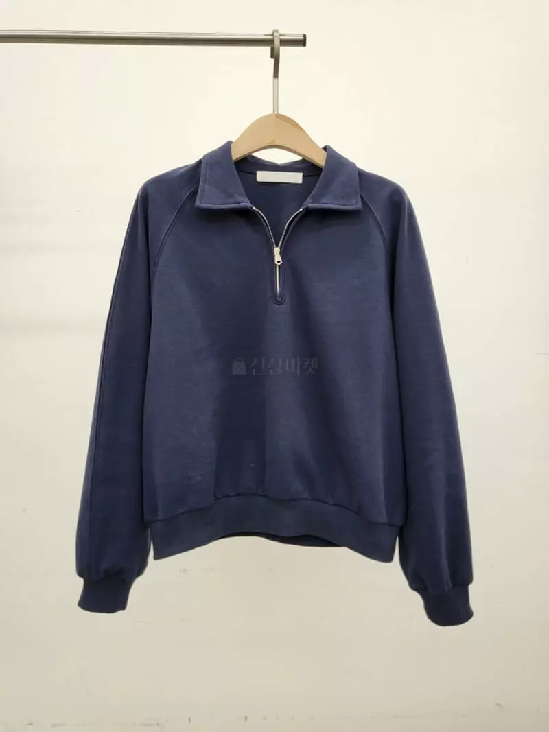 Ifuhouse - Korean Women Fashion - #womensfashion - Half Zip-up - 8