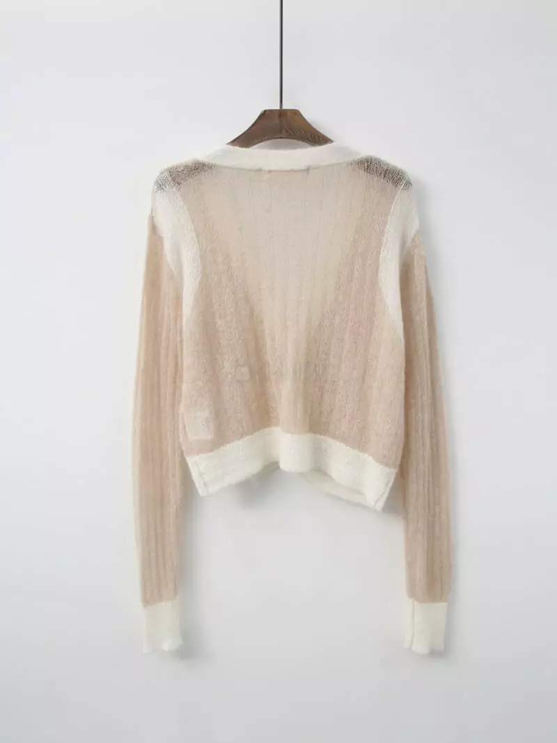 Ifuhouse - Korean Women Fashion - #womensfashion - Mohair Color Cardigan - 7