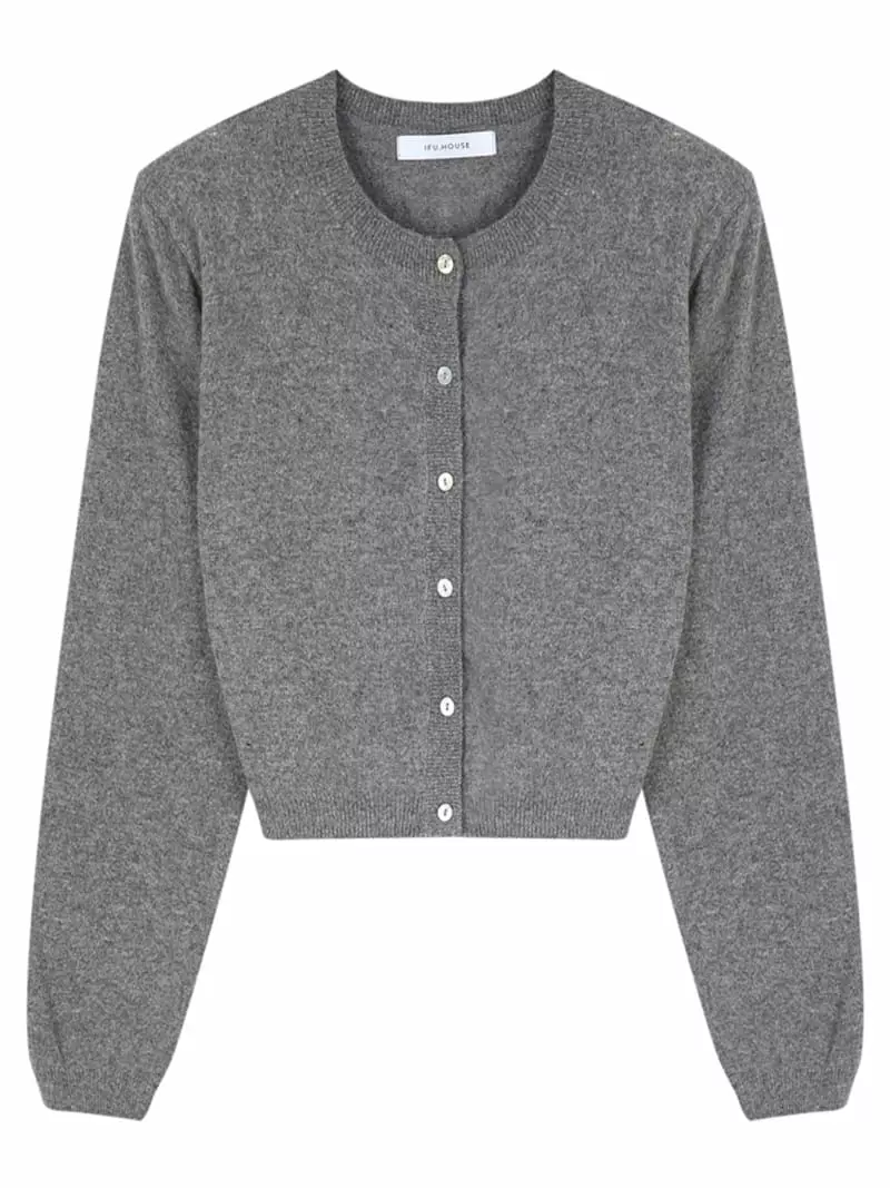 Ifuhouse - Korean Women Fashion - #womensfashion - Lacoon Pad Cardigan - 10
