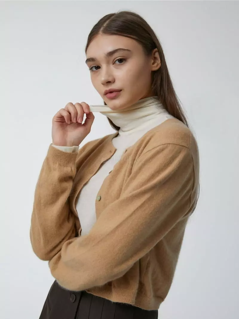 Ifuhouse - Korean Women Fashion - #womensfashion - Lacoon Pad Cardigan - 2