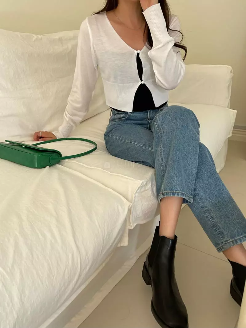 Imagine - Korean Women Fashion - #momslook - Heeling Cardigna - 2