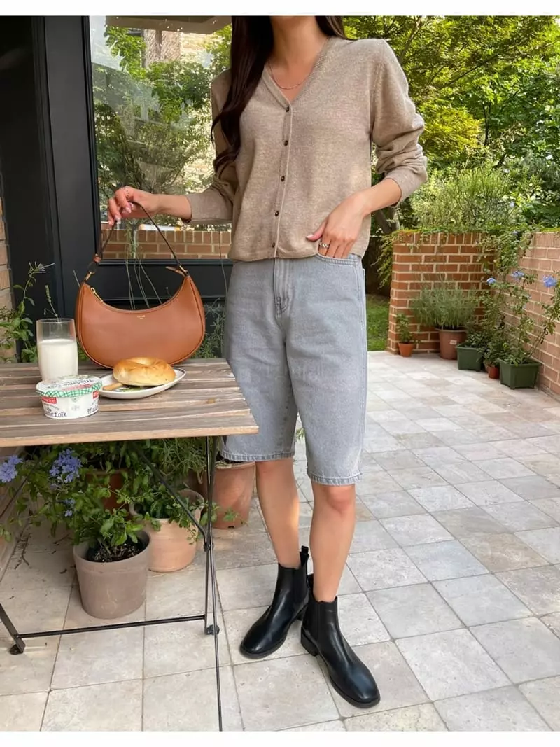 Imagine - Korean Women Fashion - #momslook - Peace Cardigan - 3
