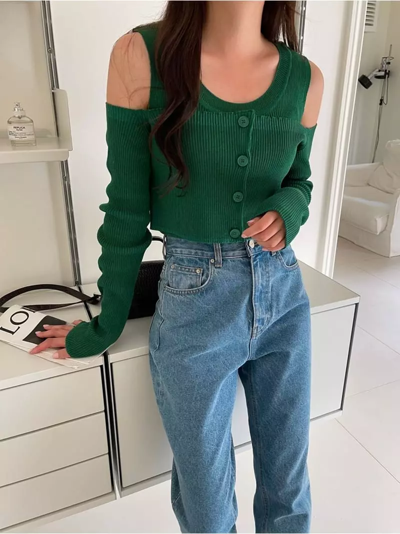 Imagine - Korean Women Fashion - #momslook - Free Cardigan