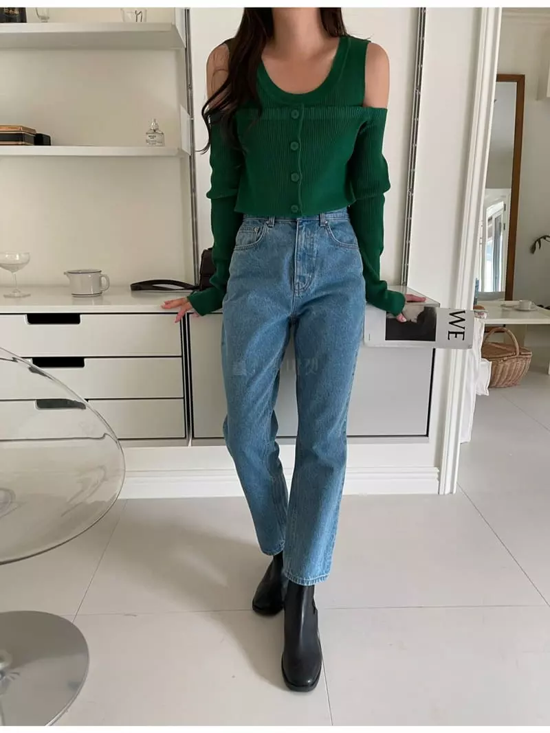 Imagine - Korean Women Fashion - #momslook - Free Cardigan - 3
