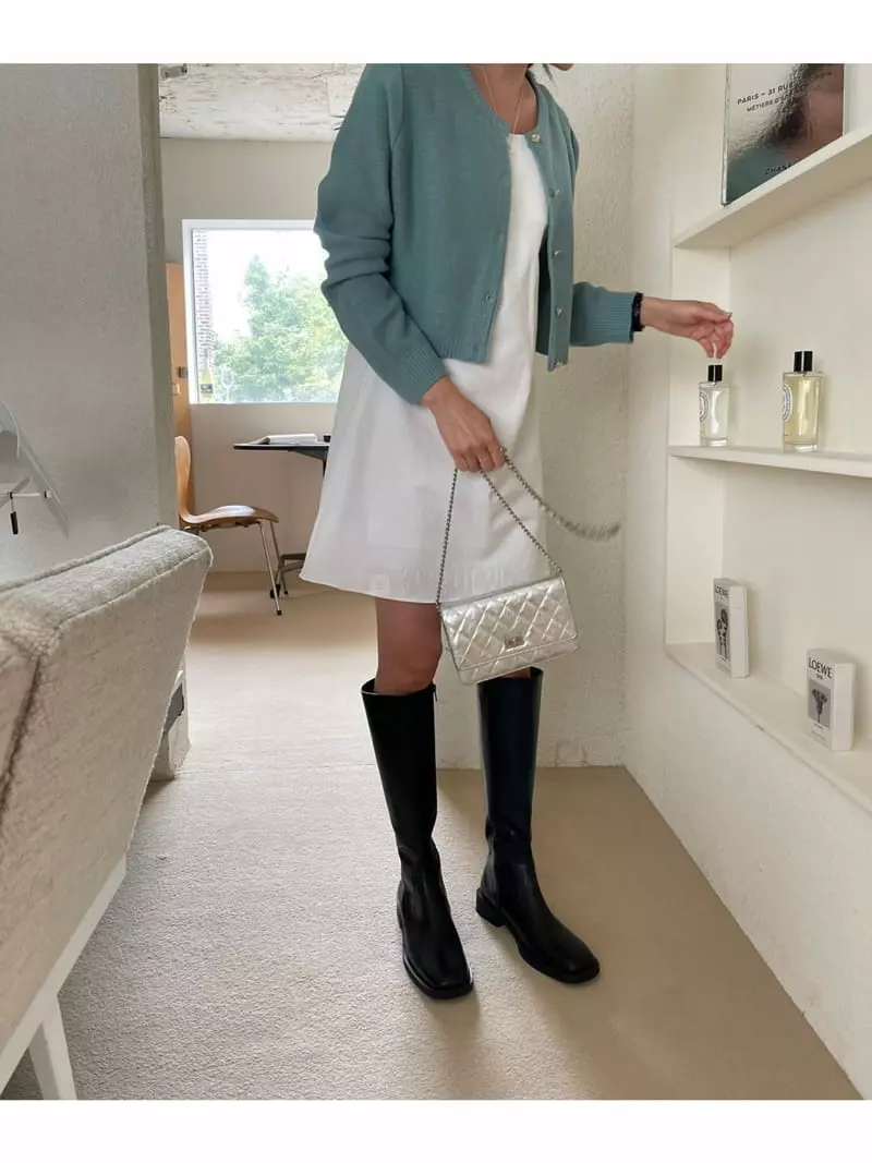 Imagine - Korean Women Fashion - #momslook - Pauling Cardigan - 2