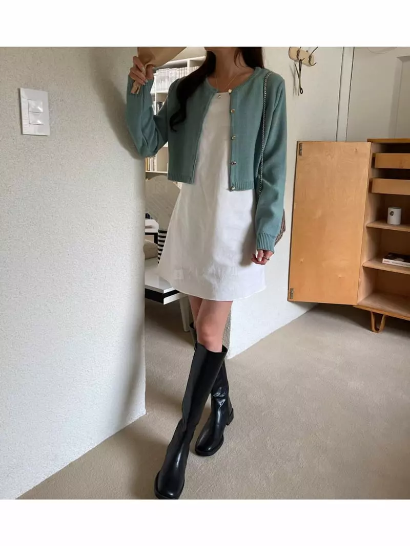 Imagine - Korean Women Fashion - #momslook - Pauling Cardigan - 7