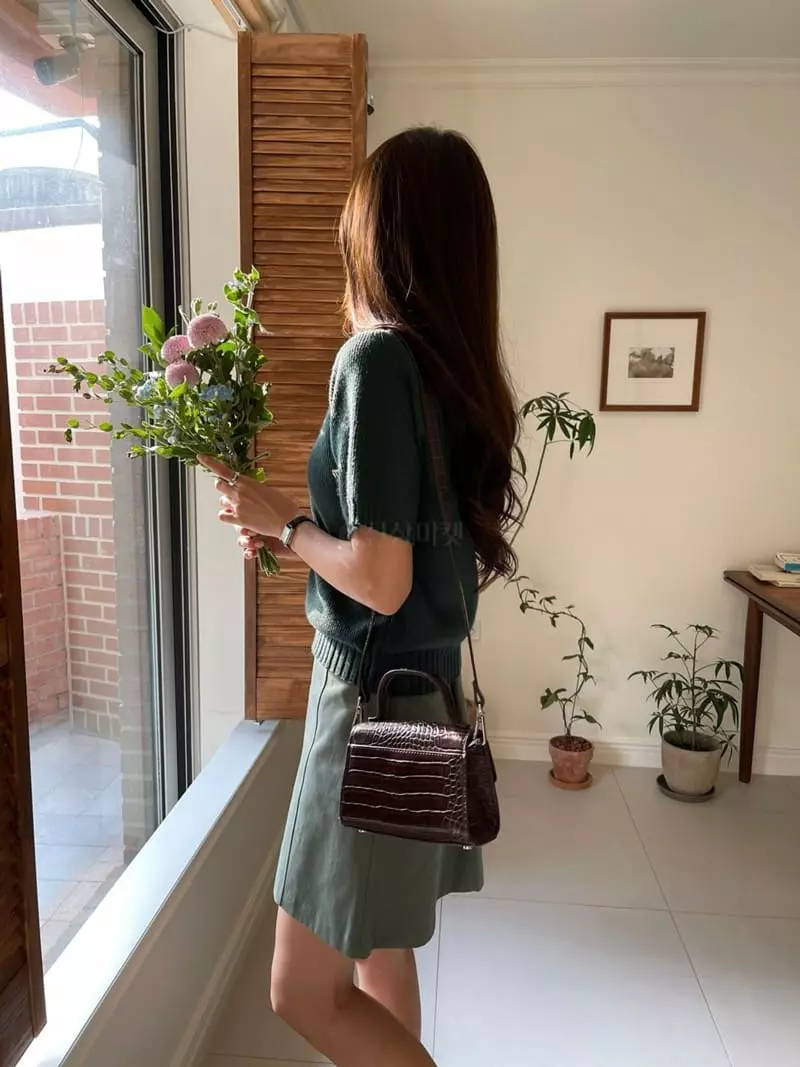 Imagine - Korean Women Fashion - #womensfashion - Nimo Knit Tee - 4