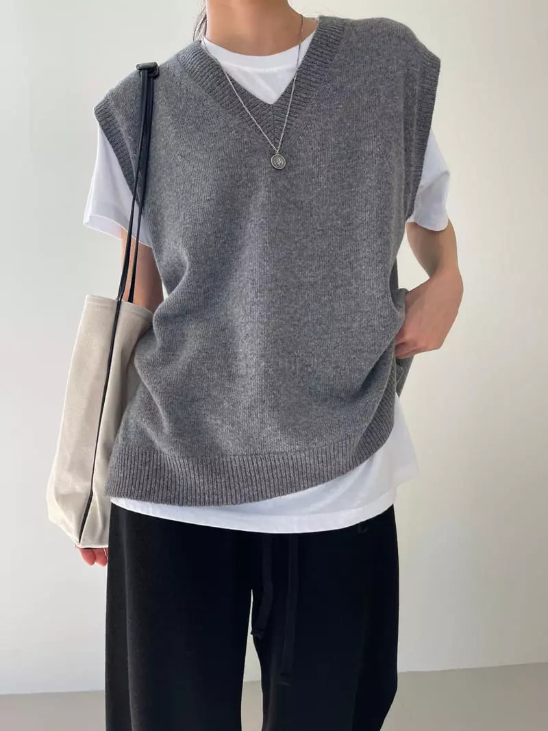 Imagine - Korean Women Fashion - #pursuepretty - Olem Vest - 6