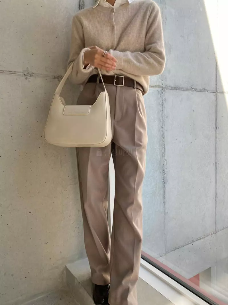 Imagine - Korean Women Fashion - #restrostyle - Span Pants - 2