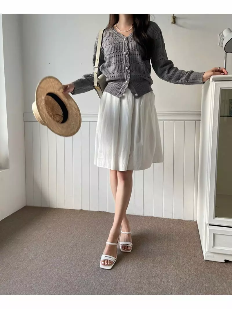 Imagine - Korean Women Fashion - #womensfashion - Punching Cardigan - 2