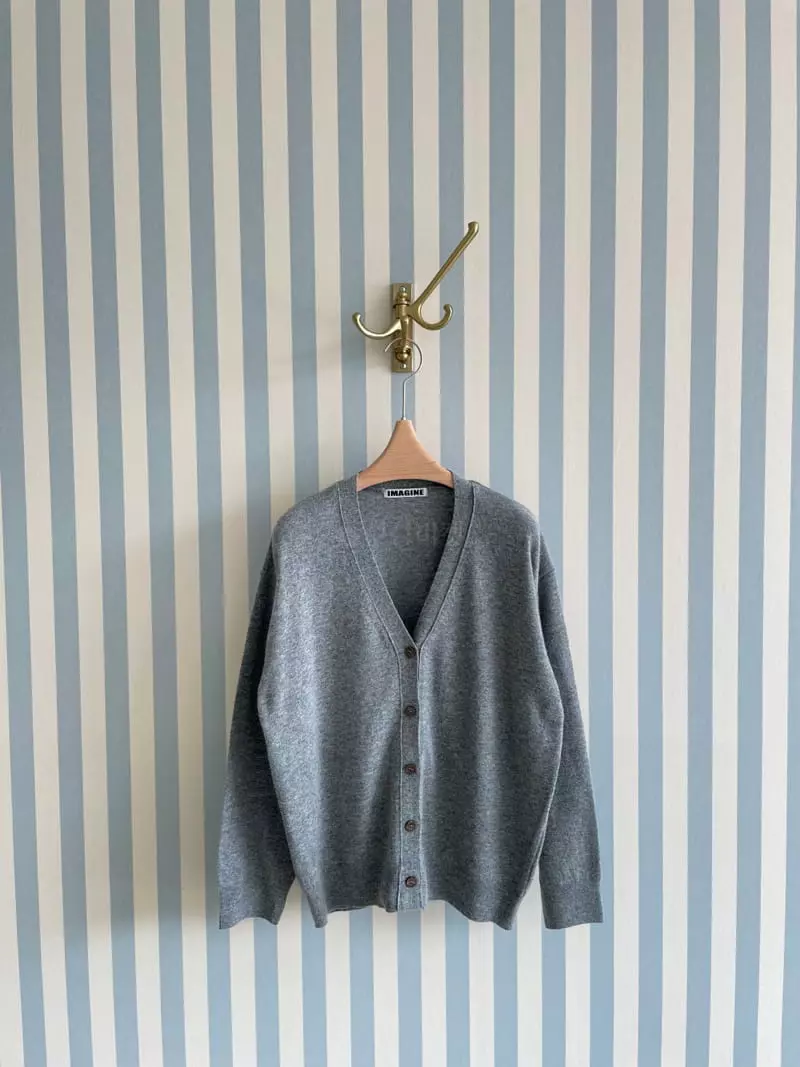 Imagine - Korean Women Fashion - #womensfashion - Simple Cardigan - 12