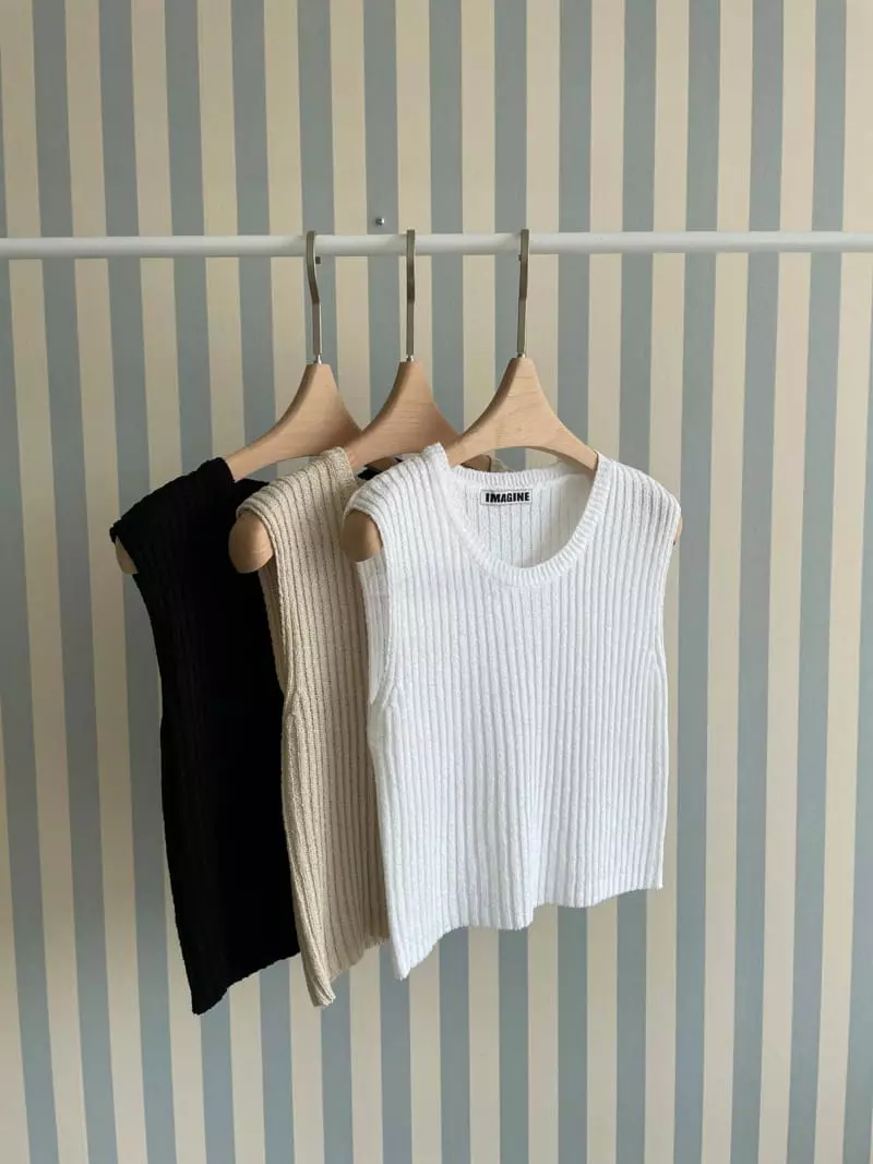 Imagine - Korean Women Fashion - #womensfashion - Bookle Sleeveless - 7