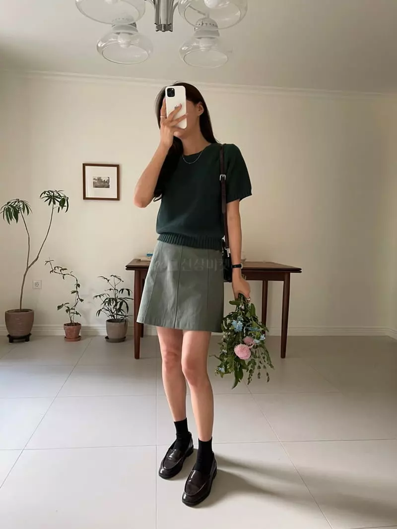 Imagine - Korean Women Fashion - #womensfashion - Nimo Knit Tee