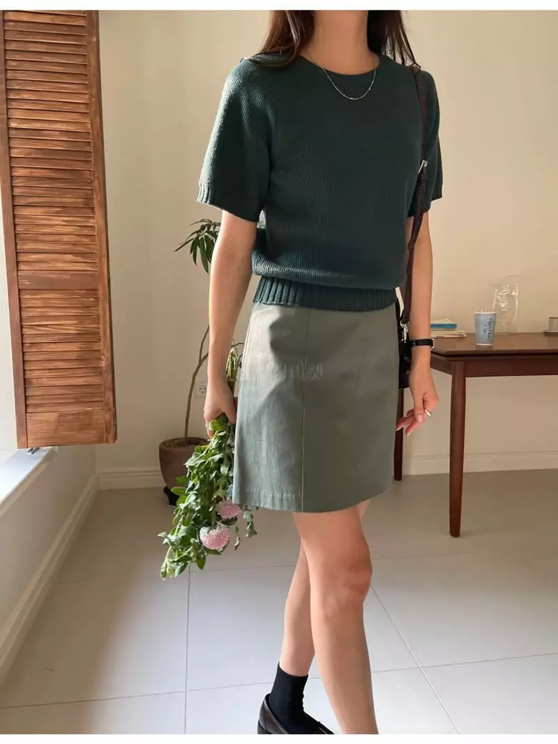Imagine - Korean Women Fashion - #womensfashion - Nimo Knit Tee - 7
