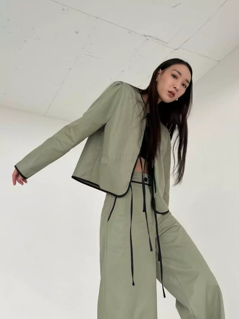 Inni - Korean Women Fashion - #momslook - Coating Jacket - 3