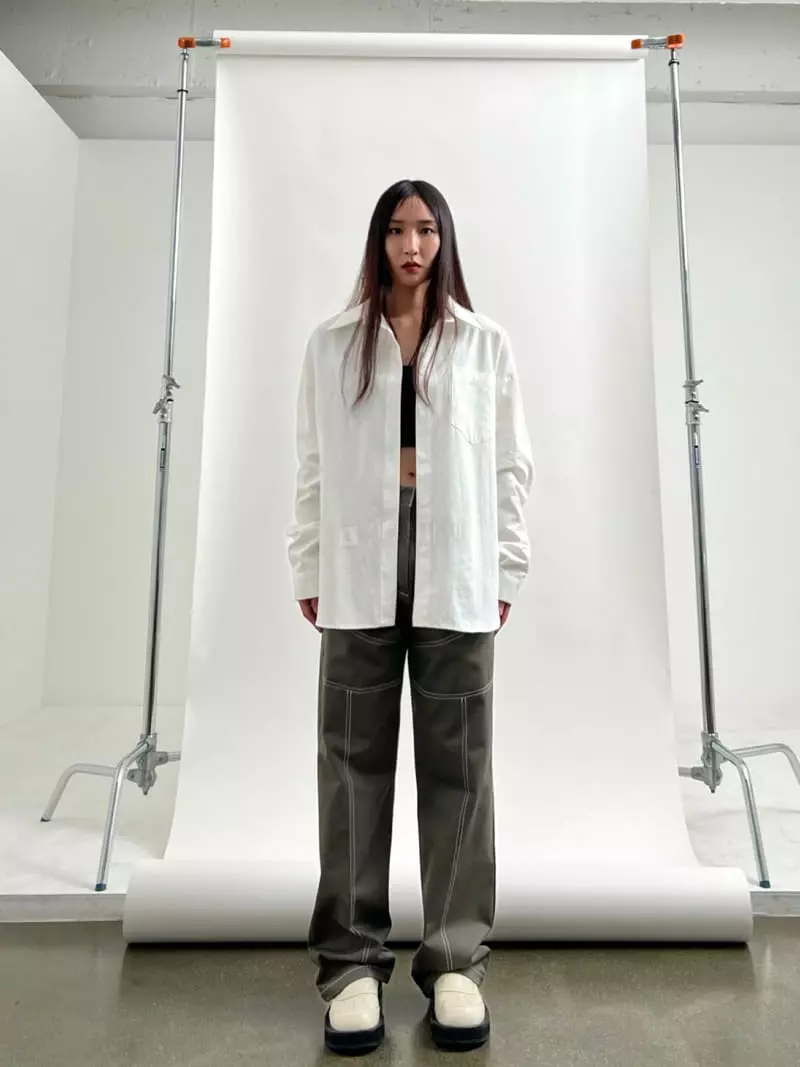 Inni - Korean Women Fashion - #momslook - Oxford Shirtt - 2