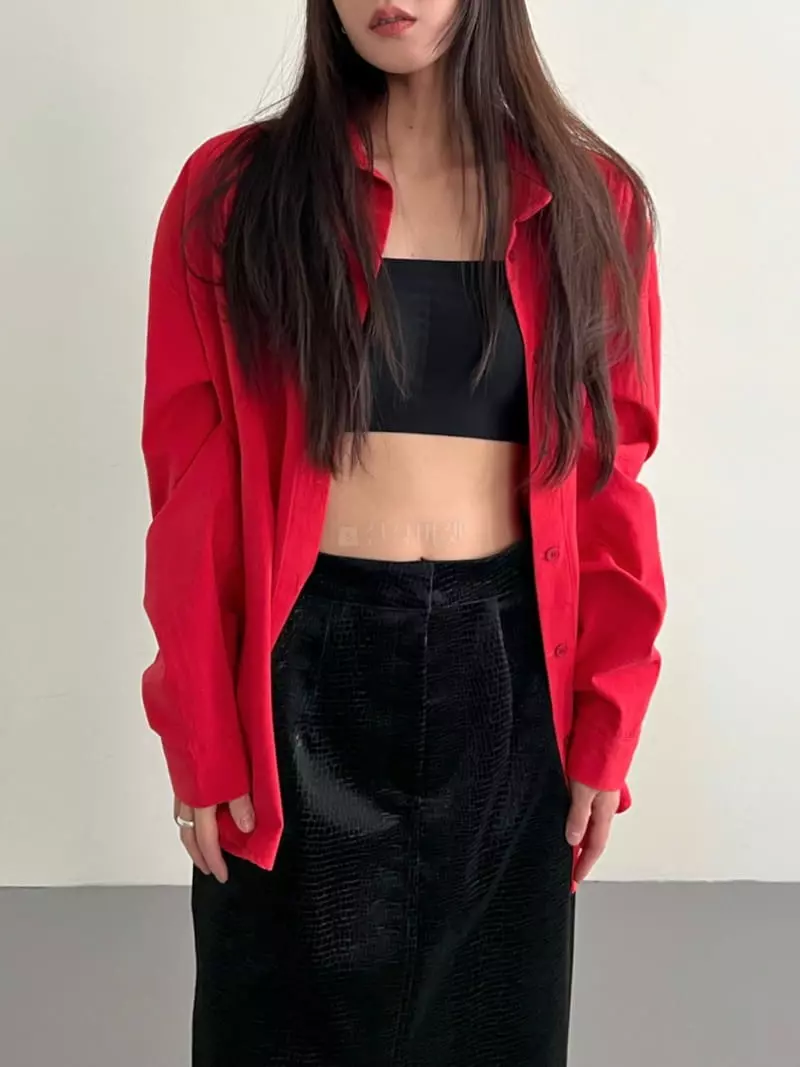 Inni - Korean Women Fashion - #womensfashion - Oxford Shirtt - 4