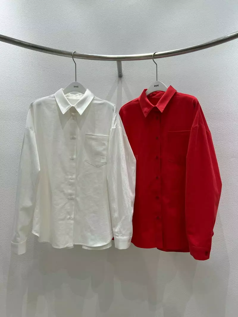 Inni - Korean Women Fashion - #momslook - Oxford Shirtt - 6