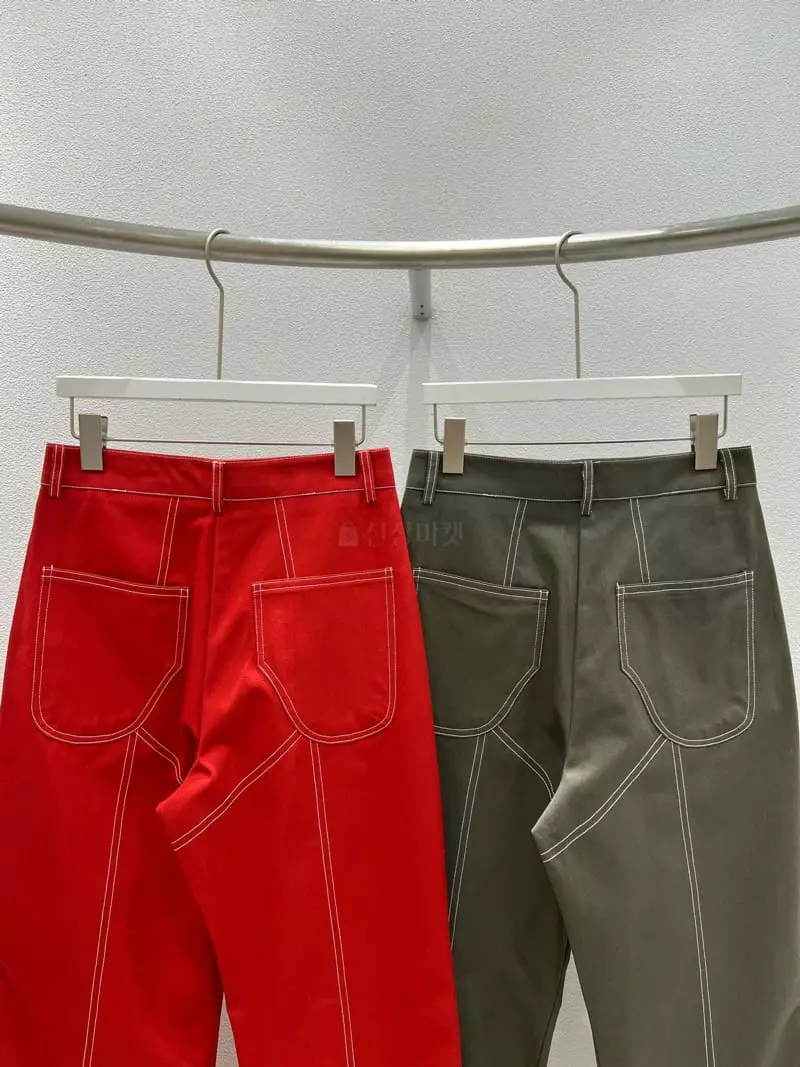 Inni - Korean Women Fashion - #momslook - Stitch Pants - 10