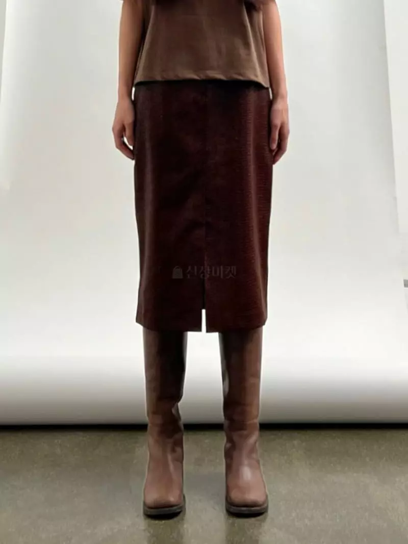 Inni - Korean Women Fashion - #momslook - Leather Skirt