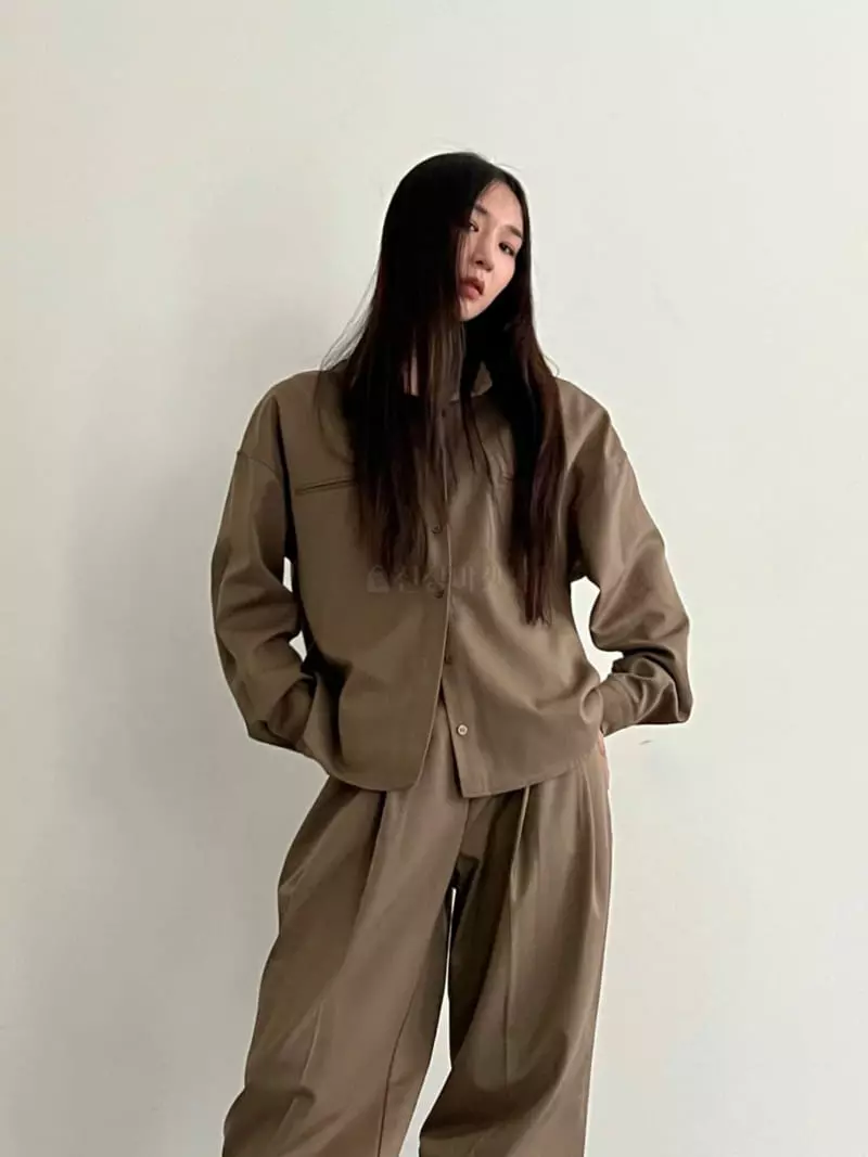 Inni - Korean Women Fashion - #momslook - Double Shirt - 2