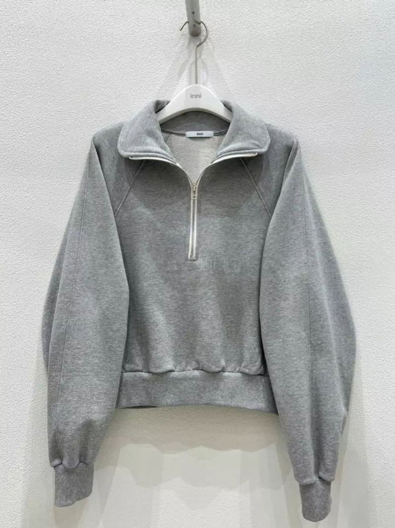 Inni - Korean Women Fashion - #momslook - Ford High Neck Zip-up - 2