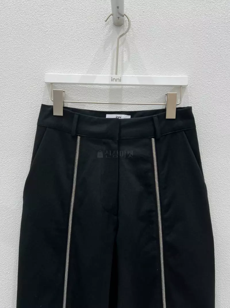 Inni - Korean Women Fashion - #momslook - Queen Zipper Pants - 8